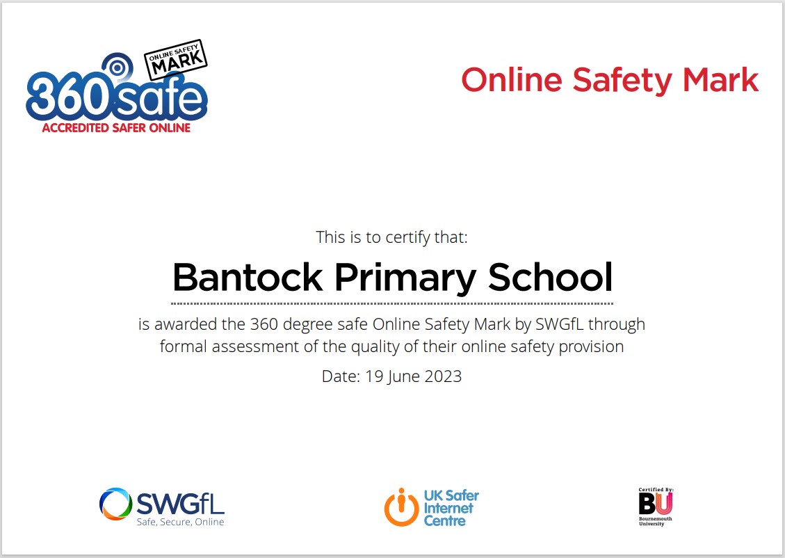 Online Safety Mark Certificate